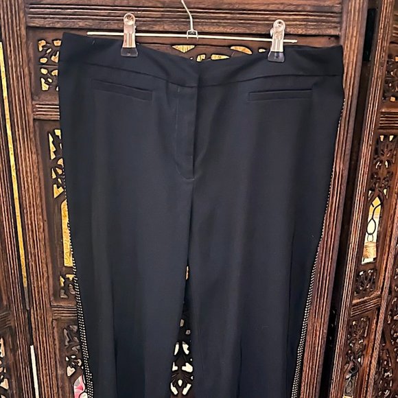 Jean Femme Allen B By Schwartz – Taille 12, Gris, Fermeture éclair à La Cheville, Occasion Très Bon état